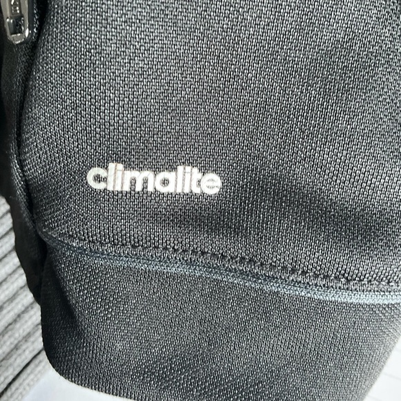 Adidas Training Climalite Track Jacket Black/White Mens Size XL - Picture 7 of 7
